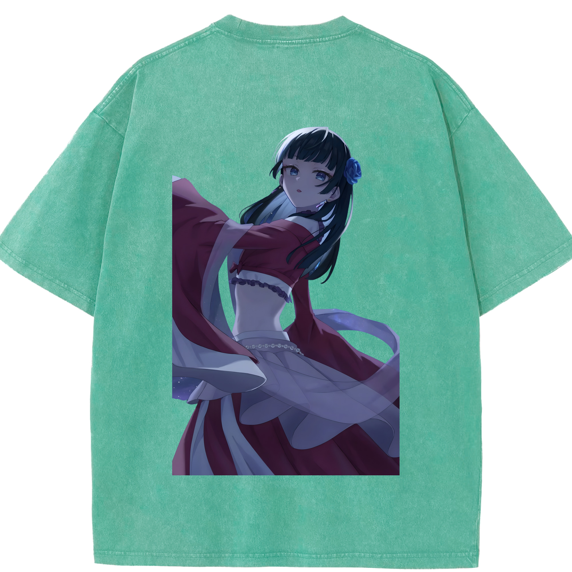 （画像用） 薬屋のひとりごと The Apothecary Diaries 綿100% ヴィンテージ風 半袖Tシャツ（背面プリント）